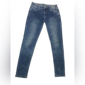 N89 Napoleon Distressed Medium Wash Skinny Blue Jeans Women’s Size 30